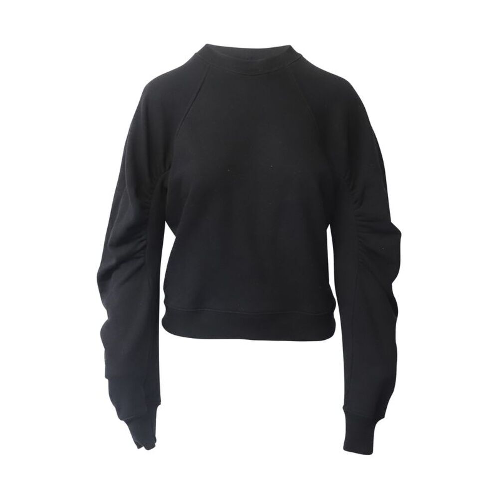 Citizens Of Humanity Gathered Sleeves Sweater in Black Wool